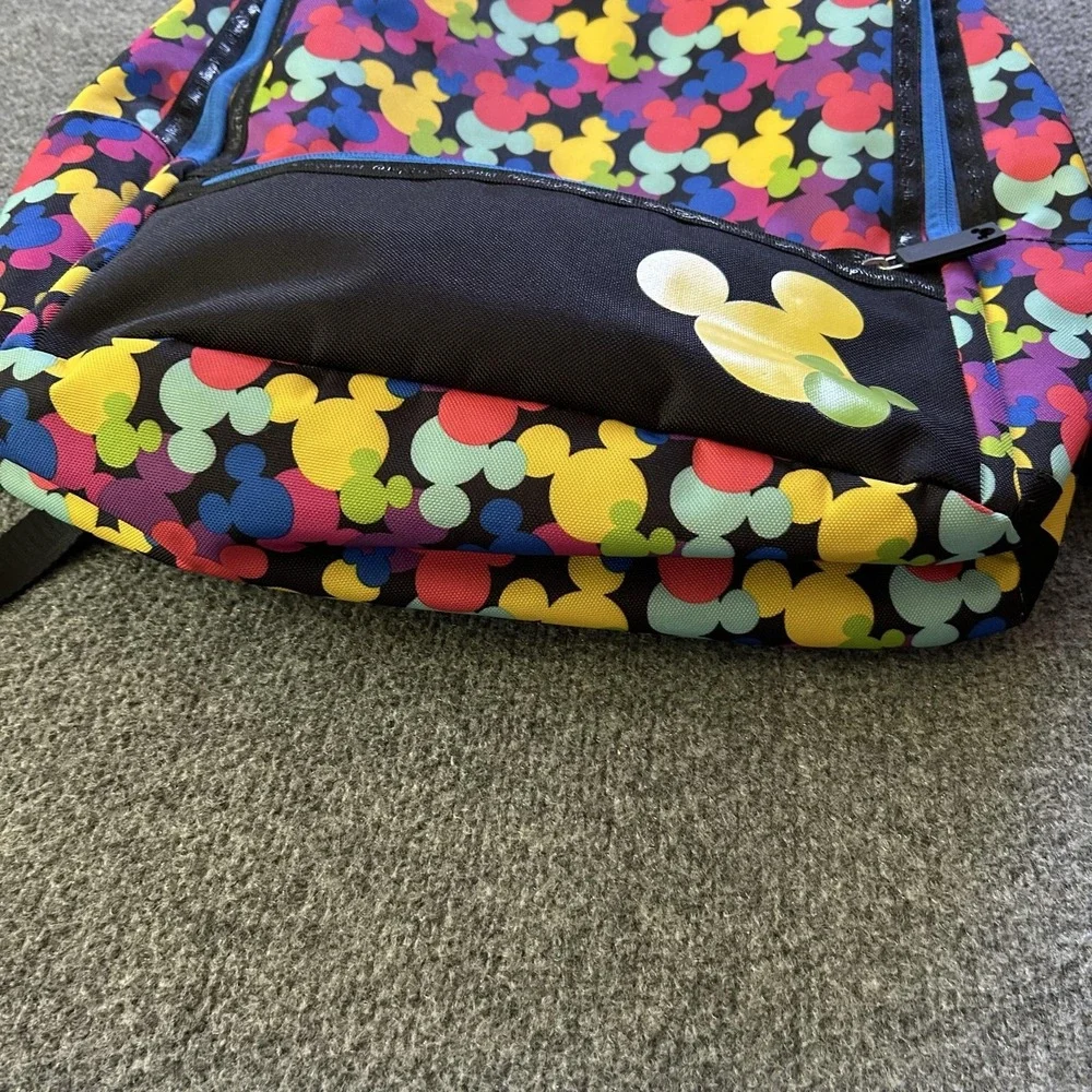 Disney Parks Backpack Multicolor Mickey Mouse Girls Laptop Daypack School